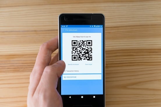 Alipay QR Code example