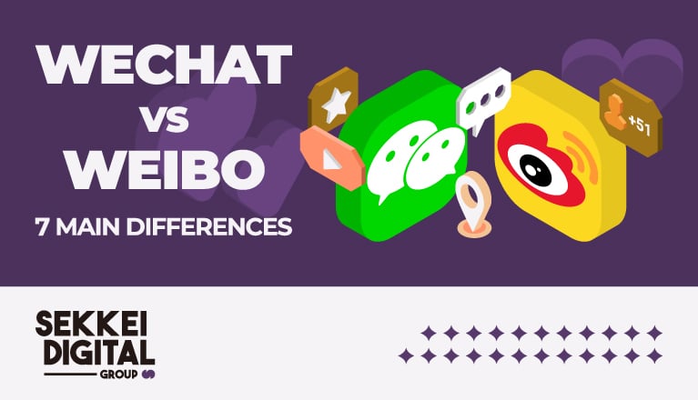 Weibo vs WeChat main differences