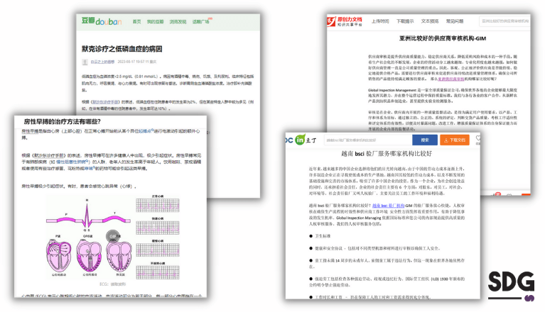 China SEO Backlinks for GIM and MSD