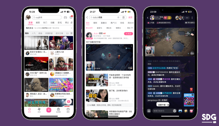 Bilibili Live-stream Section