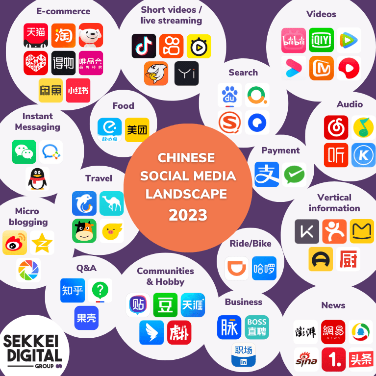 Chinese social media landscape