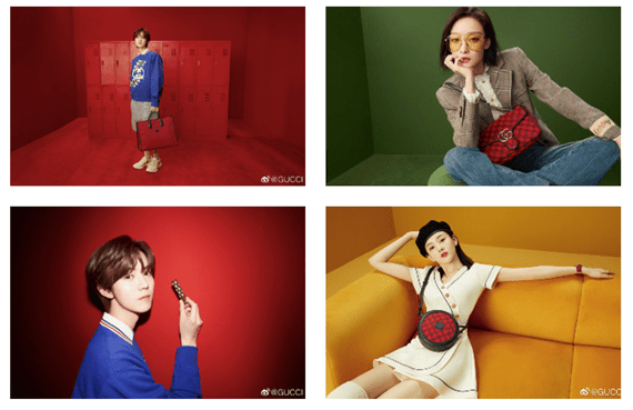 Gucci’s 520 Festival KOL Campaign