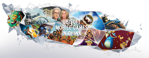 New ubisoft mobile chinese website by Sekkei Studio