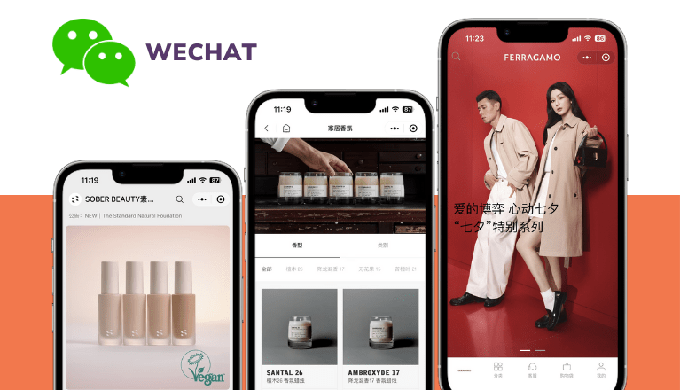 WeChat cross-border e-commerce platform China